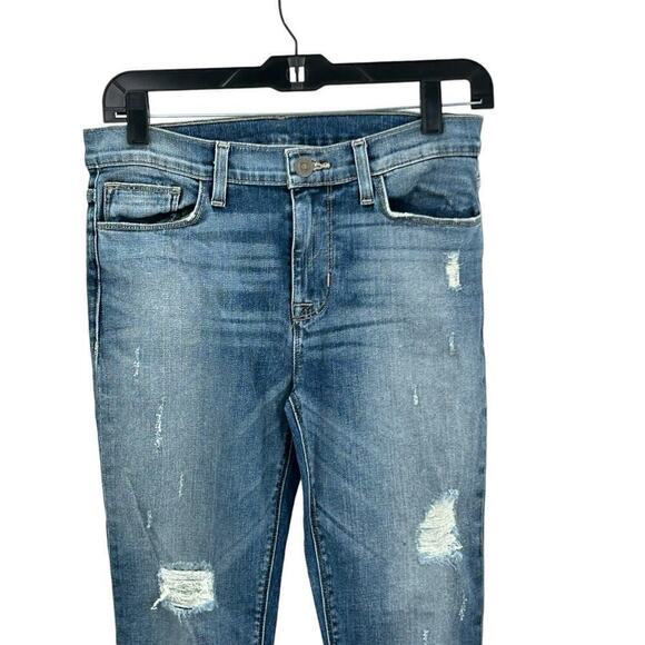 NWT Hudson Jeans Womens 27 Blue Nico Mid Rise SS Ankle Blue Falls - Picture 15 of 16